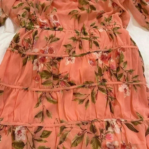 Lost + Wander Sunset Fleurs Mini Dress size small NWTs - Picture 8 of 9